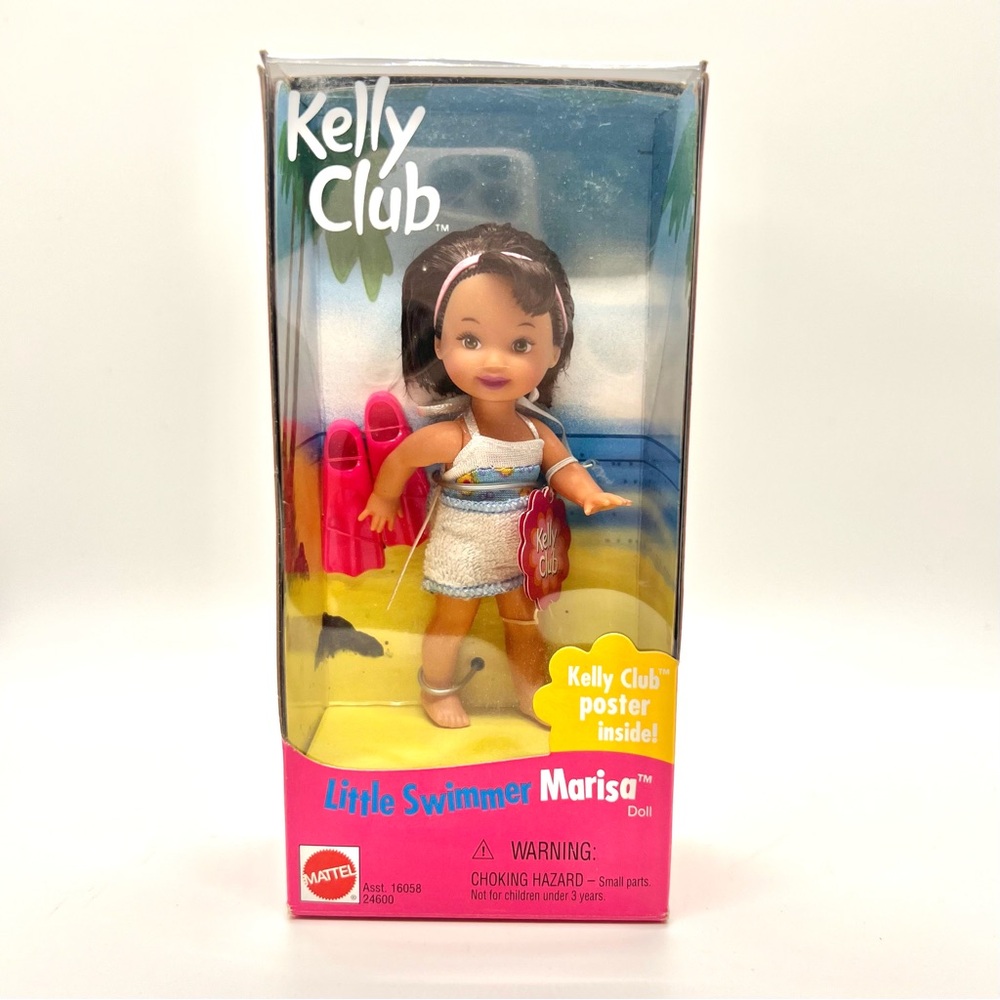 NIB/NRFP (Barbie) Kelly Club: Little Swimmer Marisa doll (1999)